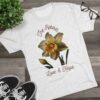 Unisex Tri-Blend Daffodil Rebirth Crew Tee - Image 7