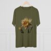 Unisex Tri-Blend Daffodil Crew Tee - Image 4