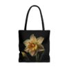 Daffodil Tote Bag (Black) - Image 2