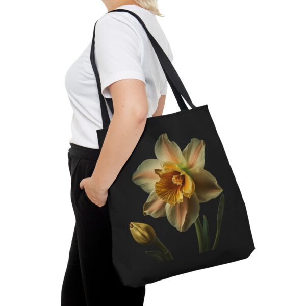 Daffodil Tote Bag (Black)